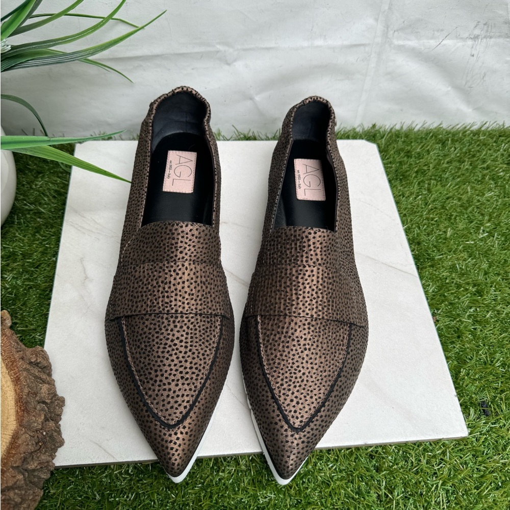 - Agl Pointed Toe Flats Extra Soft Size42 Us 12 N… - image 5